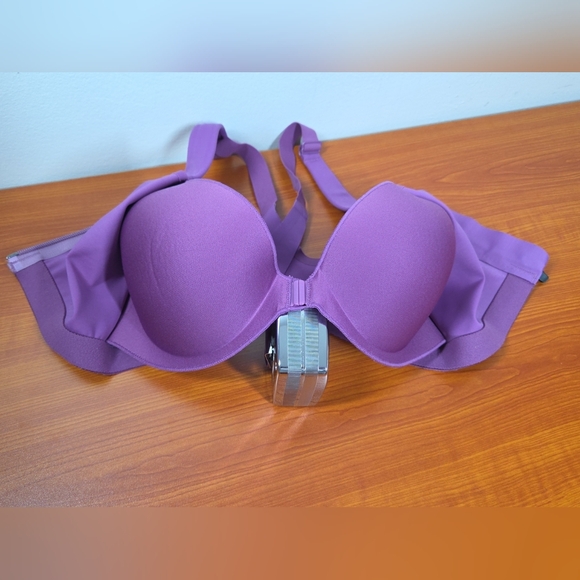 Victorias Secret Sports Bra 32DD Incredible Knockout Ultra Max Zip Closure Gym - Picture 6 of 10